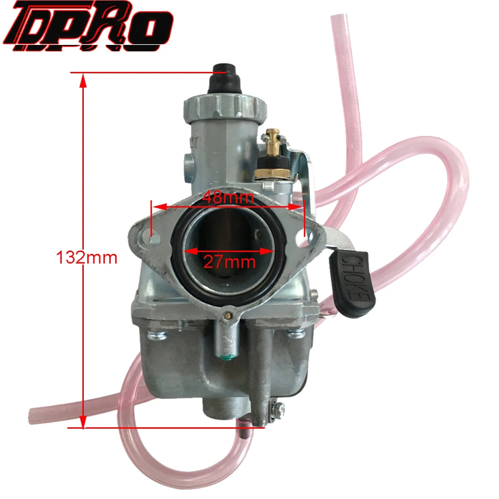 

TDPRO Motorcycle VM22 Racing 26mm Carburetor For XR/CRF50 70 Go Karts 110 125cc 140cc Pit Pro Dirt Quad Bike ATV SSR 4 wheeler