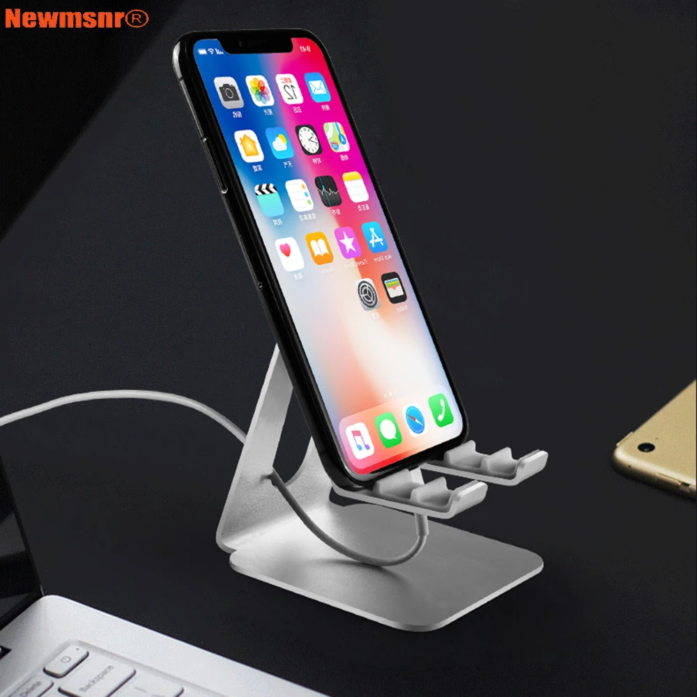 Newmsnr Настольный мобильный телефон алюминиевый складной мини держатель для Iphone