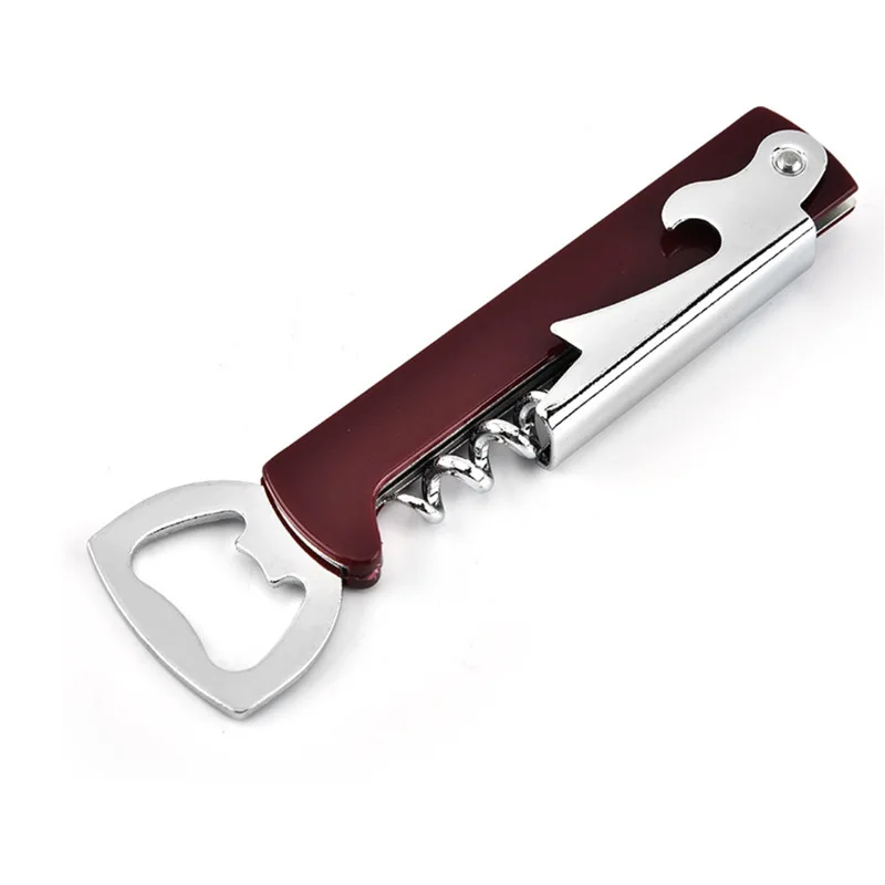

Multifunction Bottle Opener Stainless Steel Wine Corkscrew Beer Bottle Can Remover Cutter For Kitchen Tools Bar Accessories