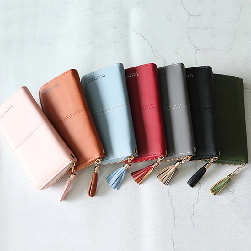 

New Women Wallet Long Large Luxury Designer Brand Capacity Multifunction Clutch Multiple Card Slots Simple Wallet