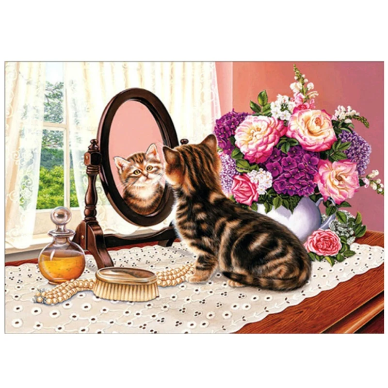 

HOT SALE DIY 5D Diamond Painting Full Diamond Point Diamond Painting Cross Stitch Decorative Painting Home Decoration Gift