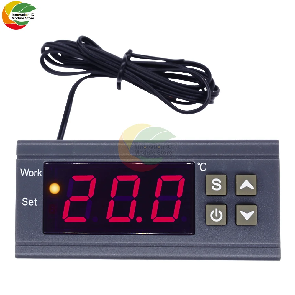 Умный цифровой регулятор температуры MH-1210W 10A, реле температуры, 12 В постоянного тока, 24 В