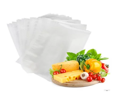 Вакуумная упаковочная машина для пищевых продуктов с 10 пакетами, вакуумная упаковочная машина для пищевых продуктов, вакуумный упаковщик - Цвет: Bags 20 25cm 100pcs