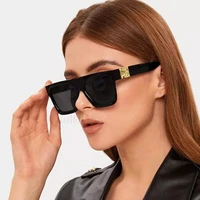 2021 unisex fashion ladies square sunglasses women goggle shades vintage brand designer oversized sun glasses uv400 g970