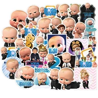 103050pcs movie boss baby stickers graffiti diy motorcycle luggage skateboard funny cartoon sticker decals for kids toy gift