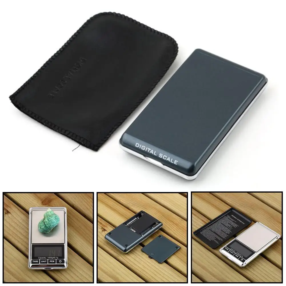 1000g x 0.1g Electronic Scale Kitchen Weighing Mini Digital Pocket Jewelry Diamond Gram Weight Balance |