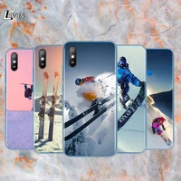 skiing snow snowboard for xiaomi redmi k30 k30i k30s ultra 10x 8 8a 7 6 k20 pro 7a 6a s2 go 5 5a 4x plus phone cases