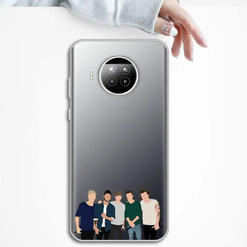 

One Direction Louis Tomlinson Phone Case Transparent Clear for Xiaomi Redmi note 10 t 8 9 pro lite 11