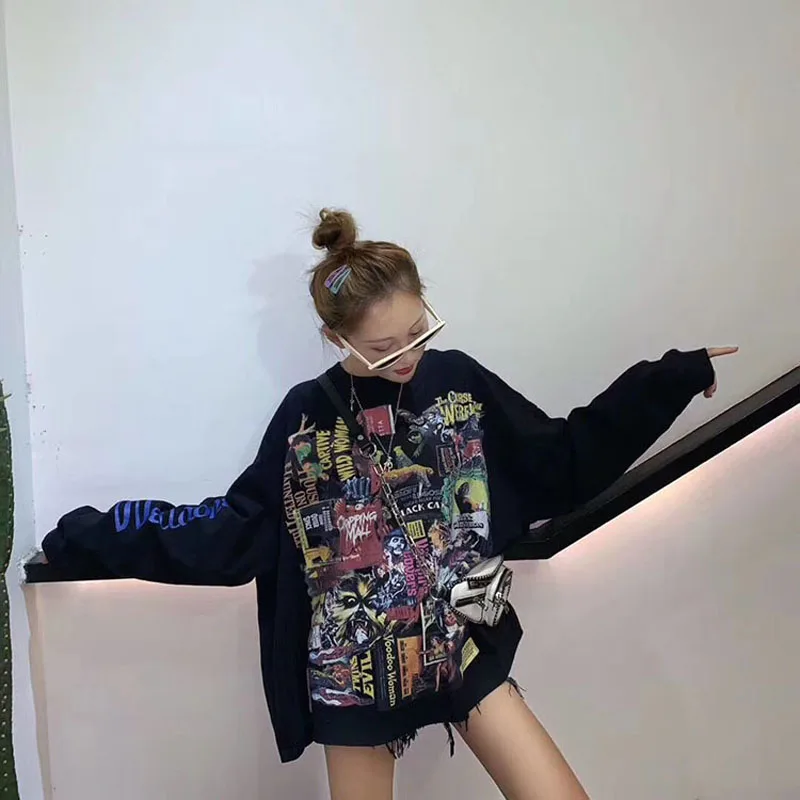 Футболка WELL DONE для мужчин женщин большие размеры пара влюбленных свободные