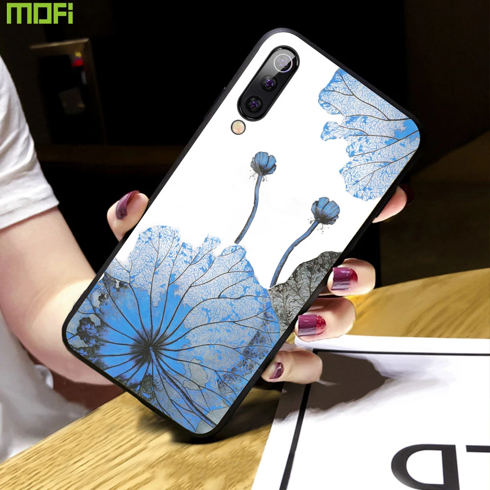 Для Xiaomi mi A3 чехол CC9 чехол MOFI закаленное стекло задняя крышка для Xia mi 9 mi 8 Lite Se чехол Max mi x 3 A2 6X Red mi Note 7