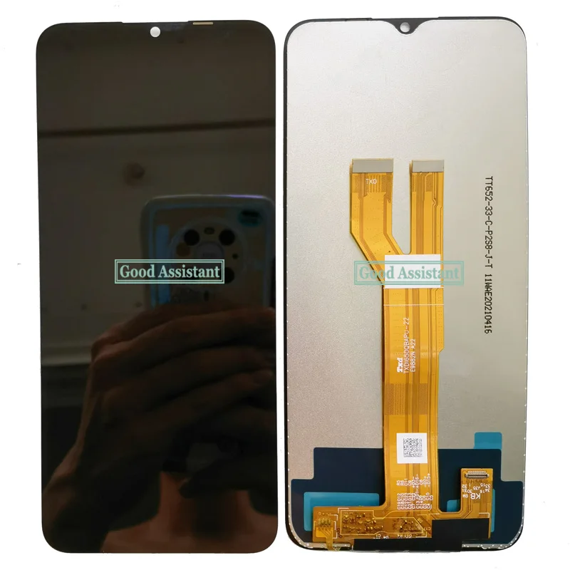 Оригинальный черный 6 5 дюймовый новый ЖК-дисплей для Oppo Realme C11 2021 RMX3231 с рамкой |