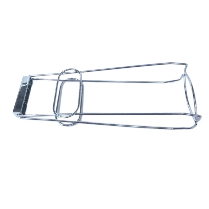 Многофункциональный хромированный антиобжигающий зажим с лотком чаша горшок