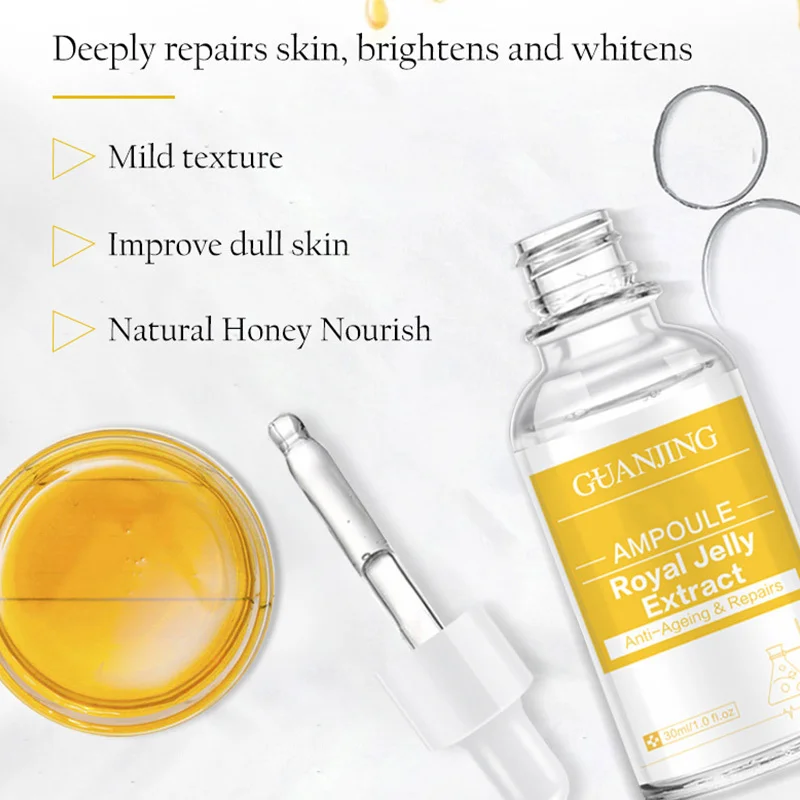 Маточное молочко эссенция для лица осветление лифтинг и подтяжка восстановление