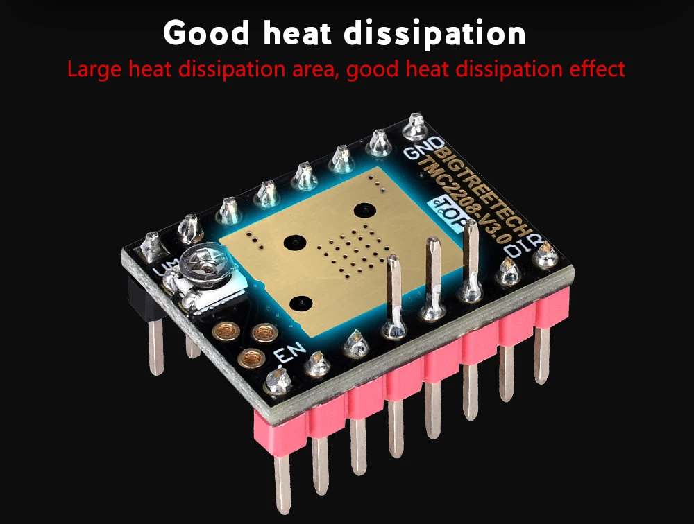 TMC2130/TMC2208/ST820 A4988 Drv8825 Драйвер шагового двигателя StepStick Reprap RAMPS 1,4 MKS GEN V1.4 SKR V1.3 части 3d принтера