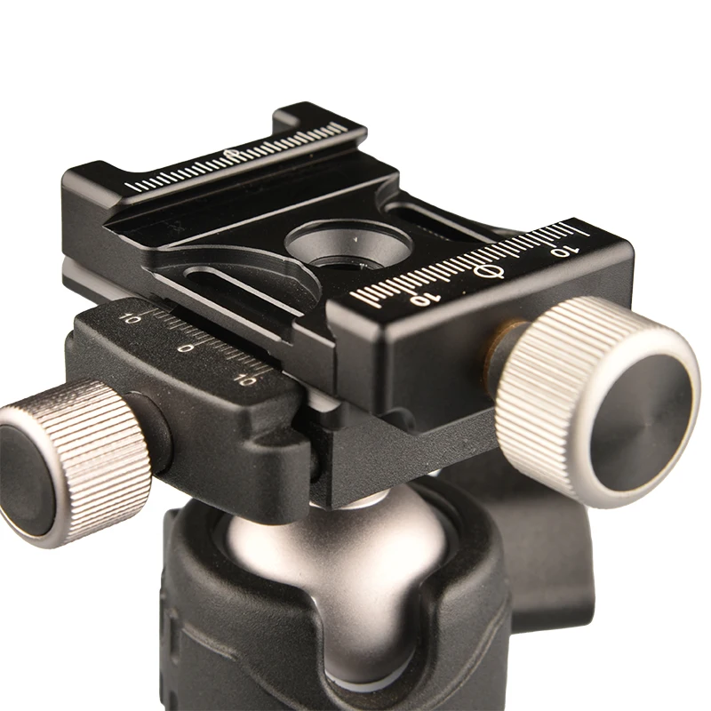 

2021 Arca-type Adapter Plate Square Clamp With Gradienter For Quick Release Plate For Tripod Ball Head Arca Swiss RRS Wimberley