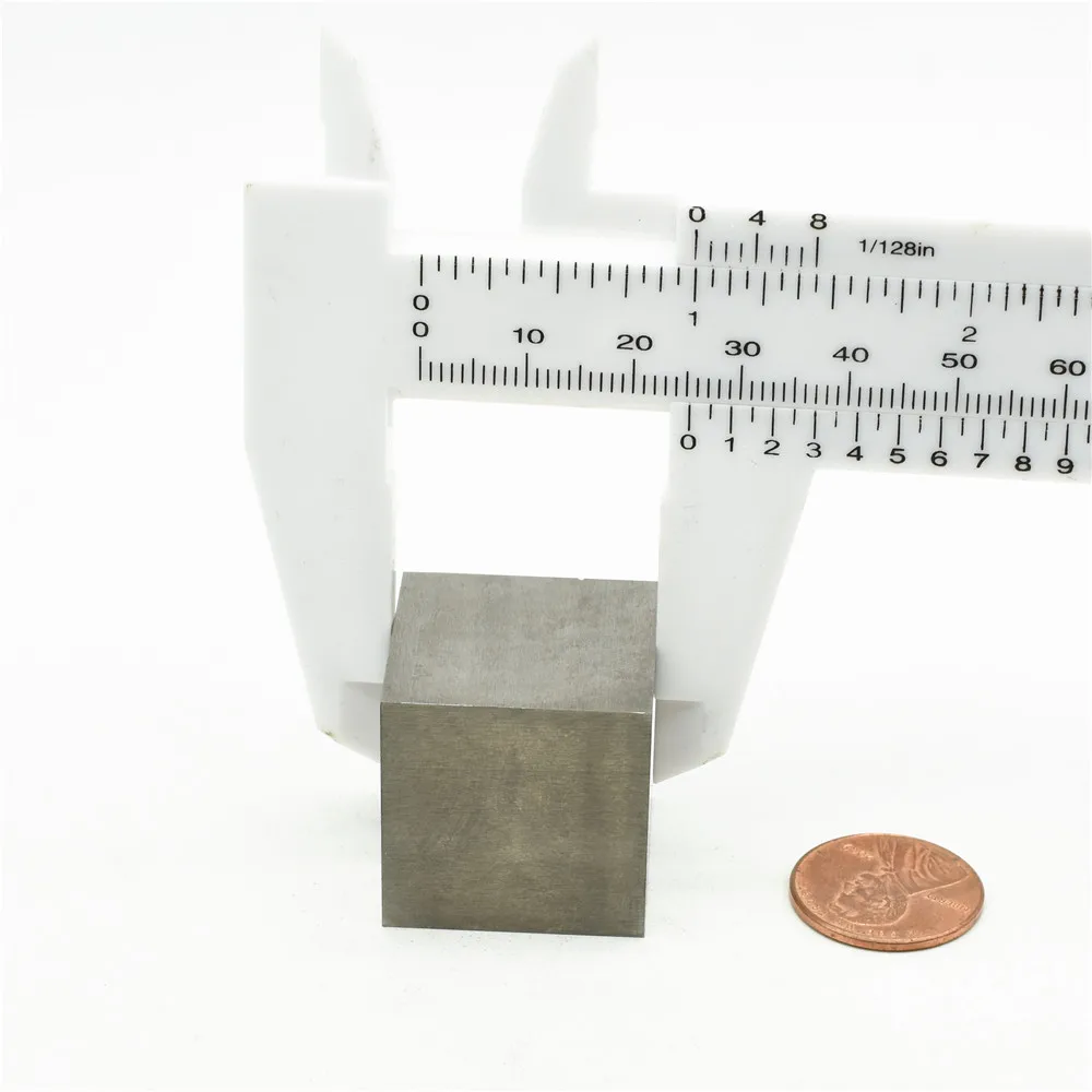 Вольфрамовый вольфрамовый кубик с блоком 5N высокой чистоты 99.999% элемент для