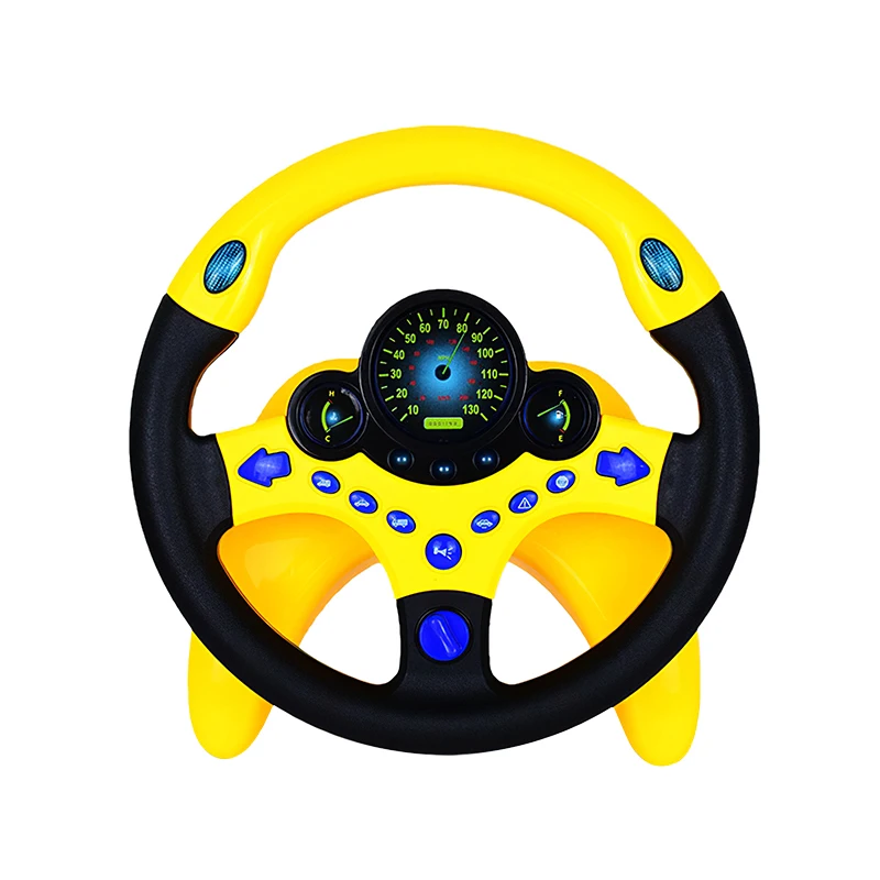 

Steering Wheel And Passenger Simulation Children's Traffic Cognitive Music Story Machine Electric Light Toy