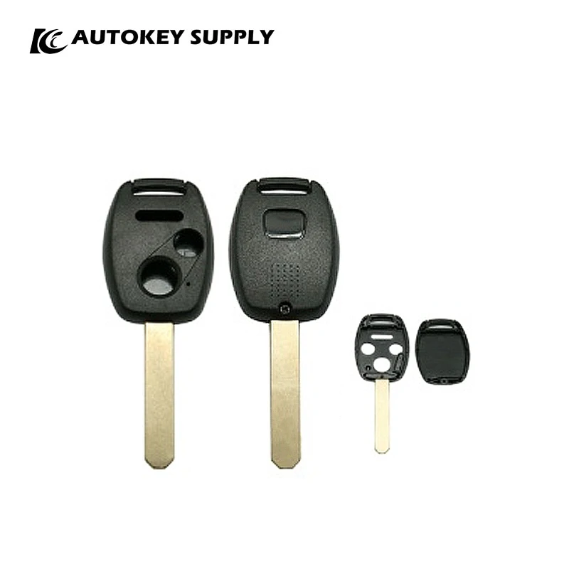 

For Honda 2+1 Buttons Remote Key Shell Without Sticker With Chip Position (Higher Quality) Autokeysupply AKHDS241