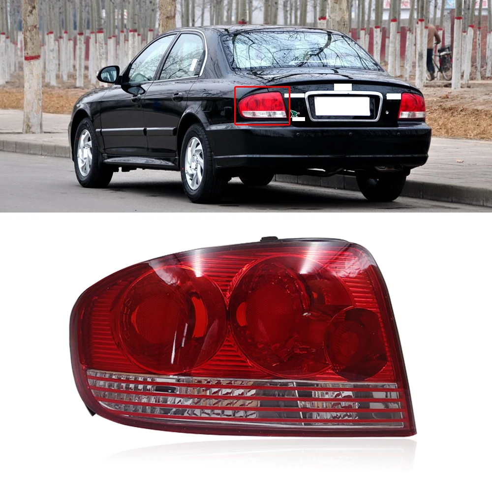 Задний стоп сигнал CAPQX для Hyundai SONATA 2004 2008 задсветильник онарь задний фонарь