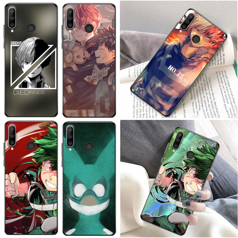 

My Hero Academia Tomura Boku Bakugou Katsuki Todoroki Shouto Dabi Shigaraki Phone Case For Huawei P30 Pro Lite Funda Coque