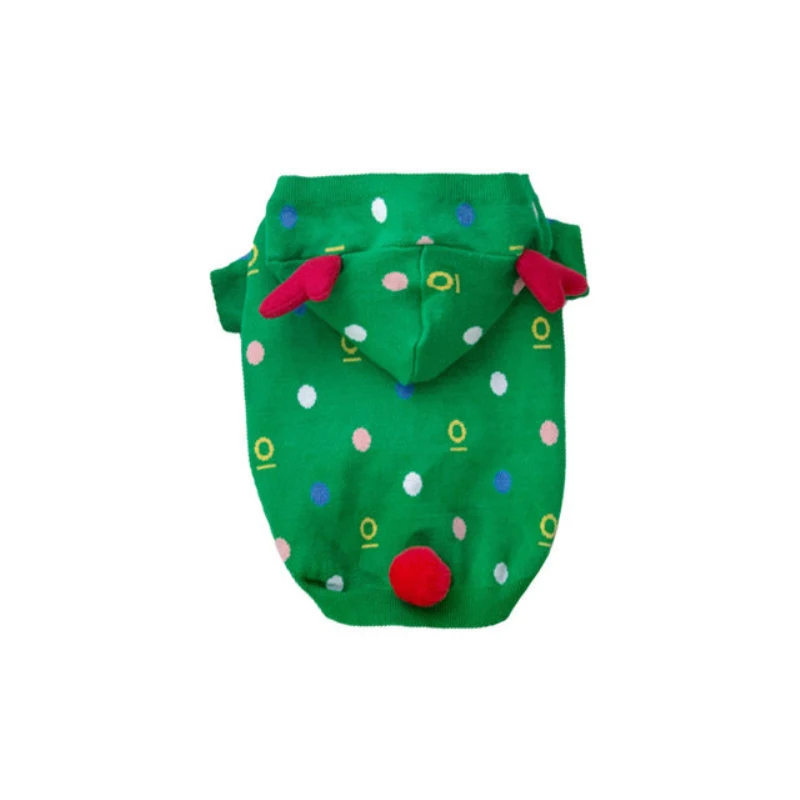 

Christmas Dog Clothes Sweater Coat Winter Dog Clothes French Bulldog Clothing Cat Pomeranian Schnauzer Pug Corgi Costume Outfit