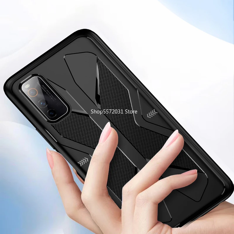 Чехол для IQOO Neo3 Модный мягкий матовый чехол из ТПУ задняя крышка VIVO Neo 3 Черная