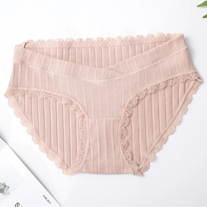 Нижнее Белье для беременных Трусики с низкой талией поддерживающие живот