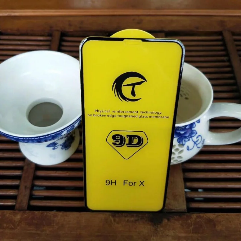 Закаленное защитное стекло 9D для IPHONE 13promax 12 pro max/12 mini/11 max/7/8 plus/XR/11 50 шт. | Мобильные