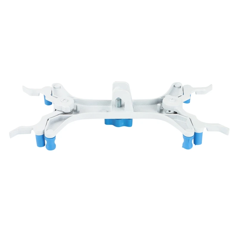 

Aluminum Double Burette Clamp, Adjustable Burette Clamp Burette Clamp Butterfly Spring-Loaded Laboratory Accessories