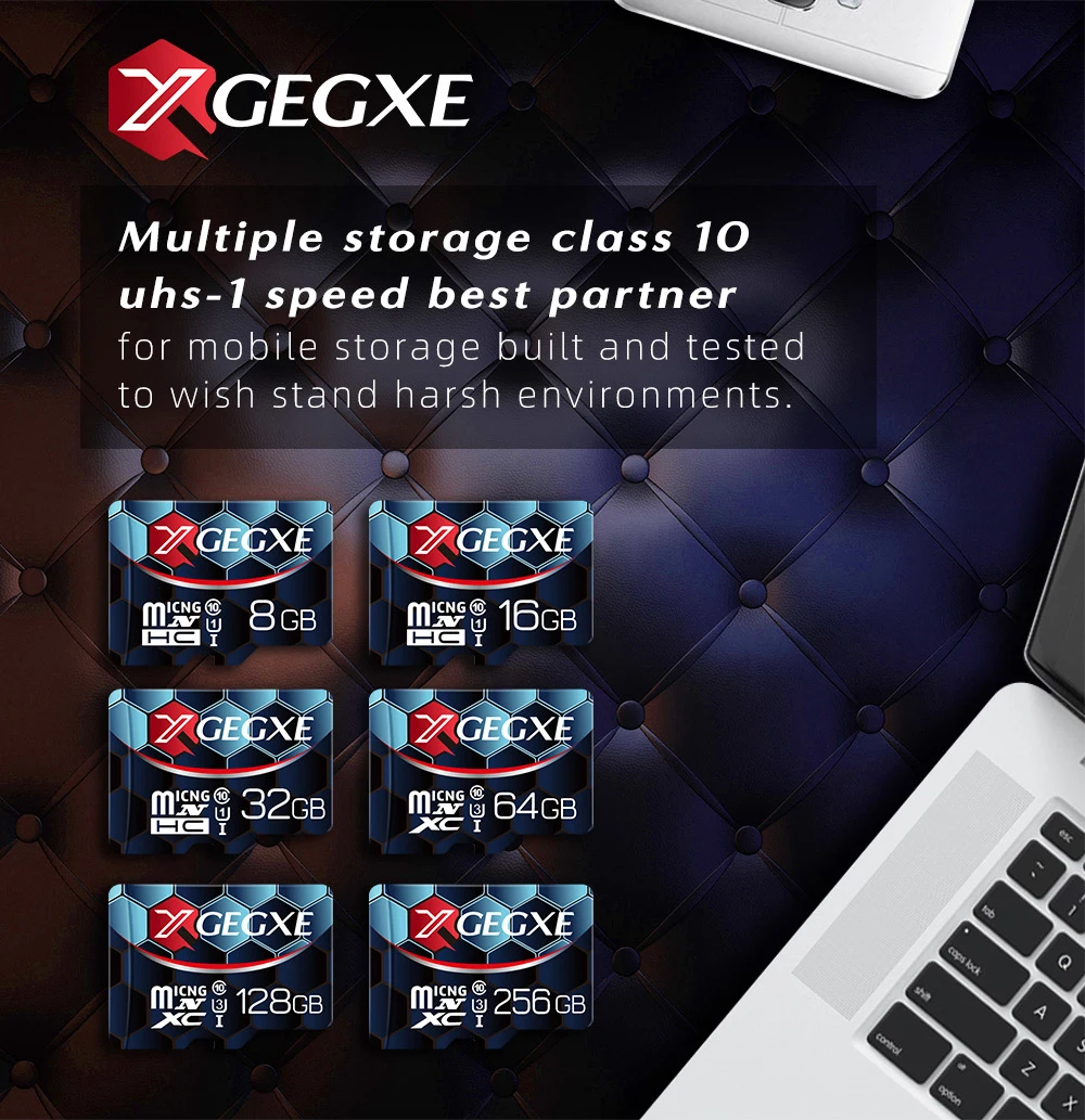 XGEGXE 64 Гб карта памяти 8 ГБ 16 ГБ 32 ГБ 128 Гб Micro SD C10 TF карта флэш-накопитель для смартфонов