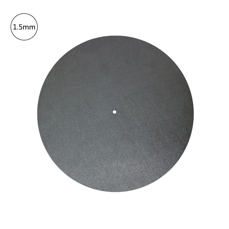 

68UB Diameter 290mm Anti-static Vinyl Turntable Record Pad Antistatic Flat Soft Genuine Leather Mat Slipmat Pad LP Vinyl Mat