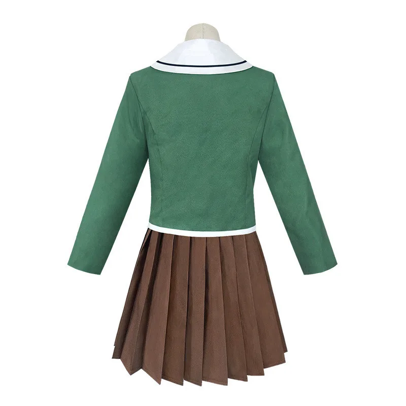Аниме Danganronpa Chihiro Fujisaki Косплей костюмы Женское платье JK Униформа Комплект Костюм