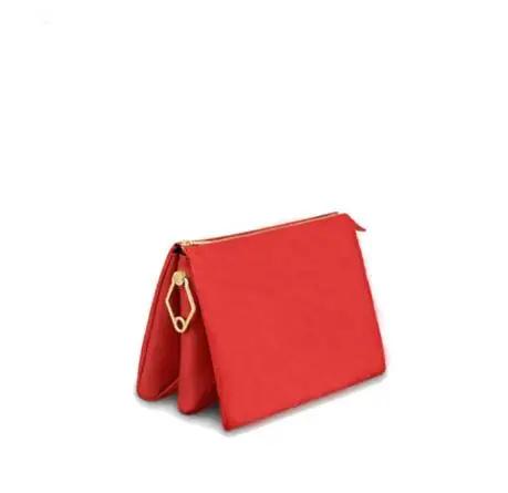 

Bolso de cuero de 34CM para mujer, bandolera de cuero de marca de lujo, a la moda