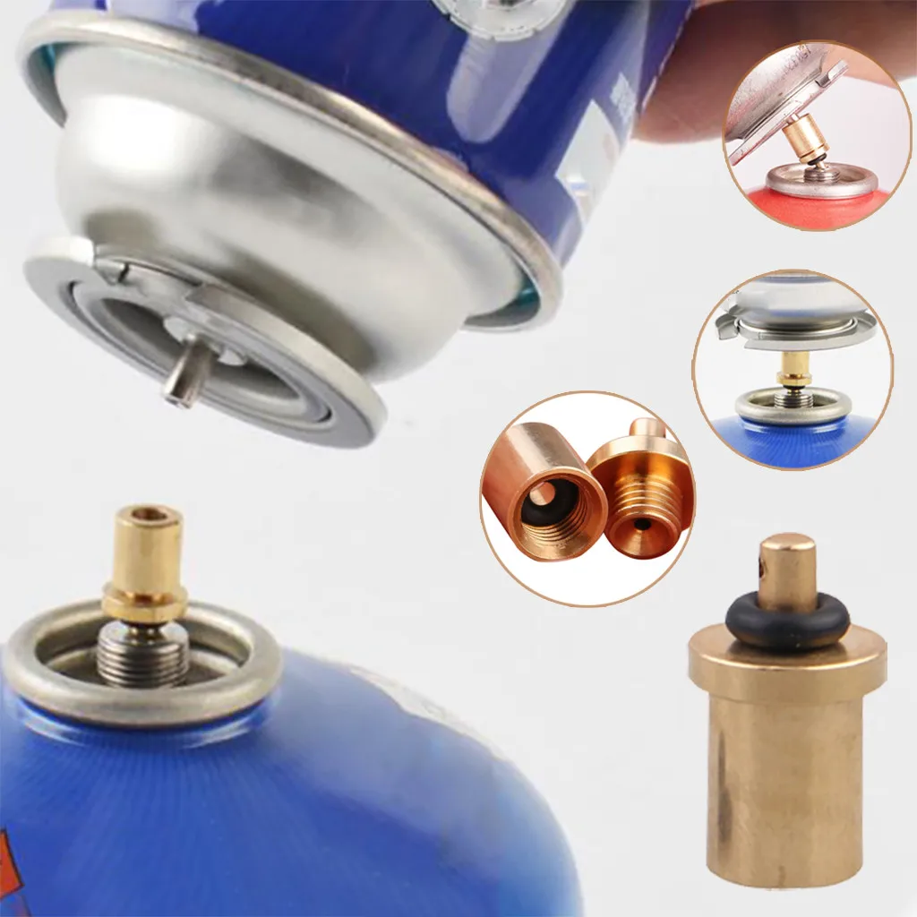 1 шт. адаптер для газовой горелки кемпинга на открытом воздухе плоский резервуар