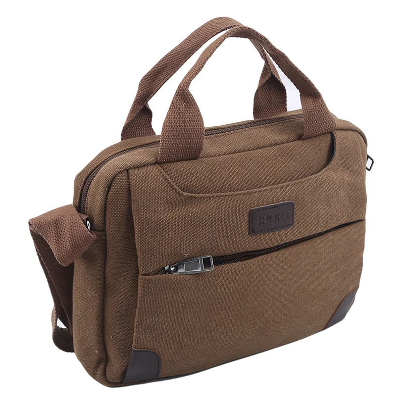 

Fashion Men Canvas Crossbody Hiking Military Messenger Sling Shoulder Bag Satchel Bags 28x6x22cm