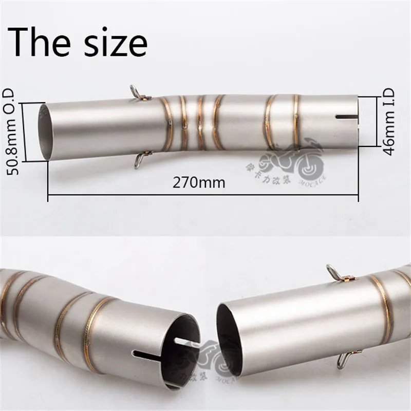 _ Средняя Соединительная труба из нержавеющей стали выхлопная | Автомобили и