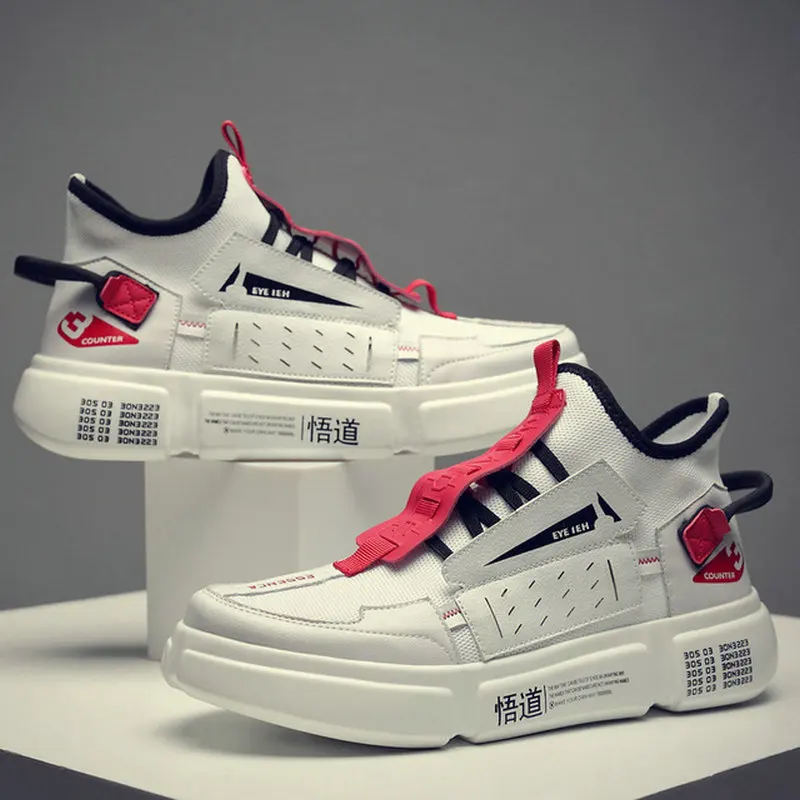 

Кроссовки мужские сетчатые дышащие, светильник повседневные, теннисная обувь, винтажные, 2021