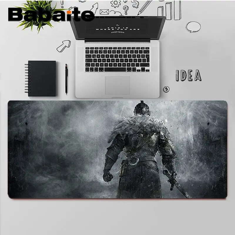 

Babaite Top Quality Dark Souls Gamer Speed Mice Retail Small Rubber Mousepad Free Shipping Large Mouse Pad Keyboards Mat