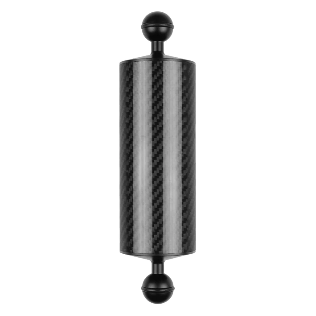 

8 дюймов плавучесть в форме ручки с двумя шарами плавающая рукоятка для подводный дайвинг системы освещения аксессуары