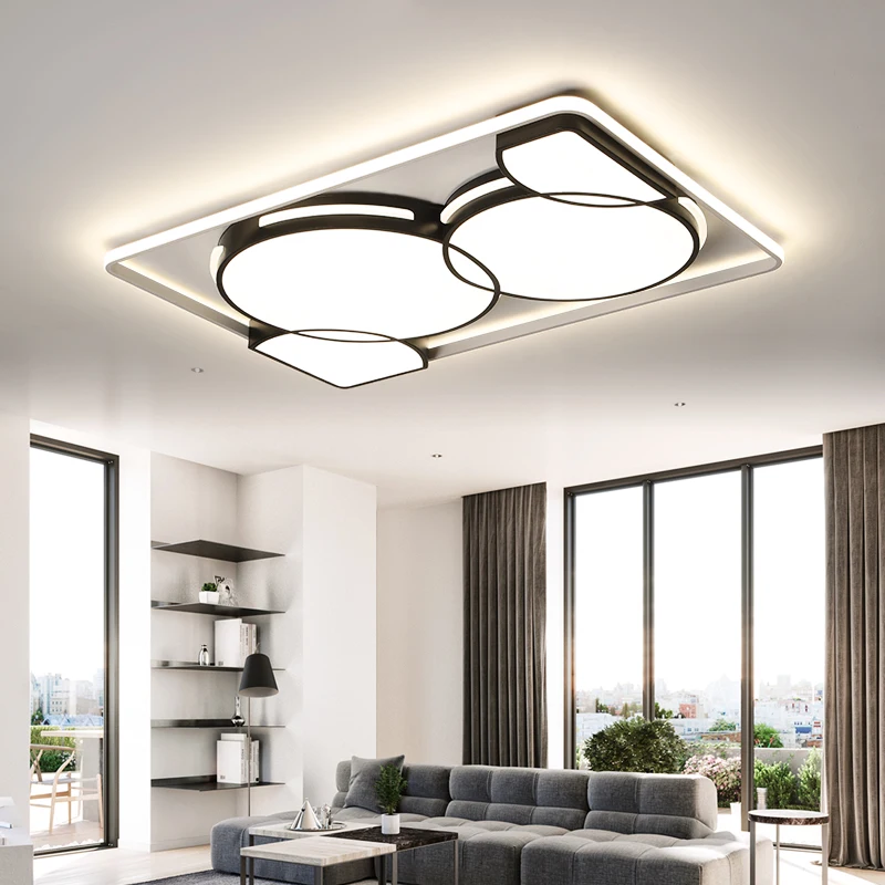 

Ультратонкий квадратный светодиодный светильник для спальни, гостиной, ванной, коридора, современный потолочный светильник