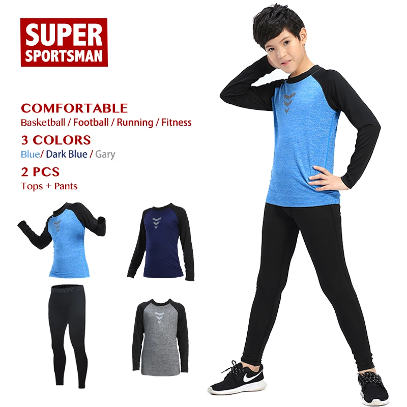 Мужские компрессионные комплект детской одежды леггинсы для девочек колготки