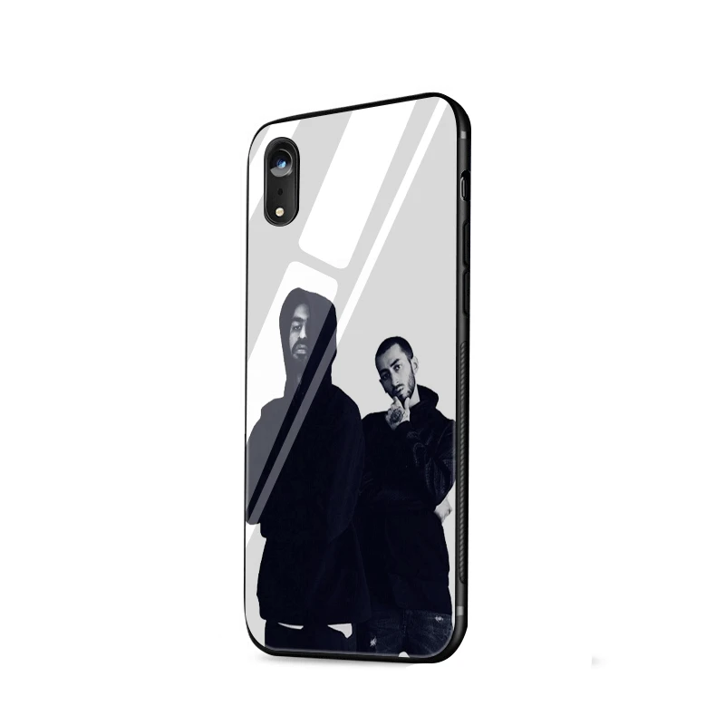 Стеклянный чехол для телефона TPU стекло iPhone 5 5s SE 6 6S 7 8 Plus 11 Pro XR X XS Max Miyagi &