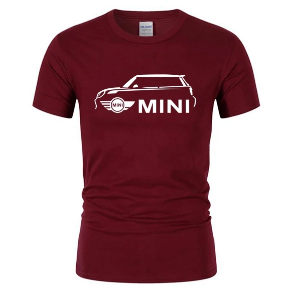 Футболка с принтом автомобилей Mini Cooper s мужские футболки машин женская футболка