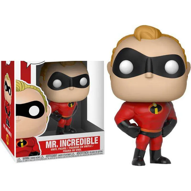 Экшн фигурка из ПВХ FUNKO THE суперсемейства 2 MR.INCREDIBLE JACK фиолетовая ELASTIGIRL DASH