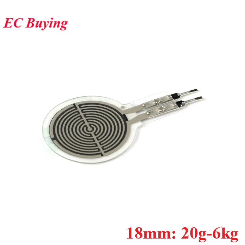 Резистивный тонкопленочный датчик давления гибкий чувствительный к силы