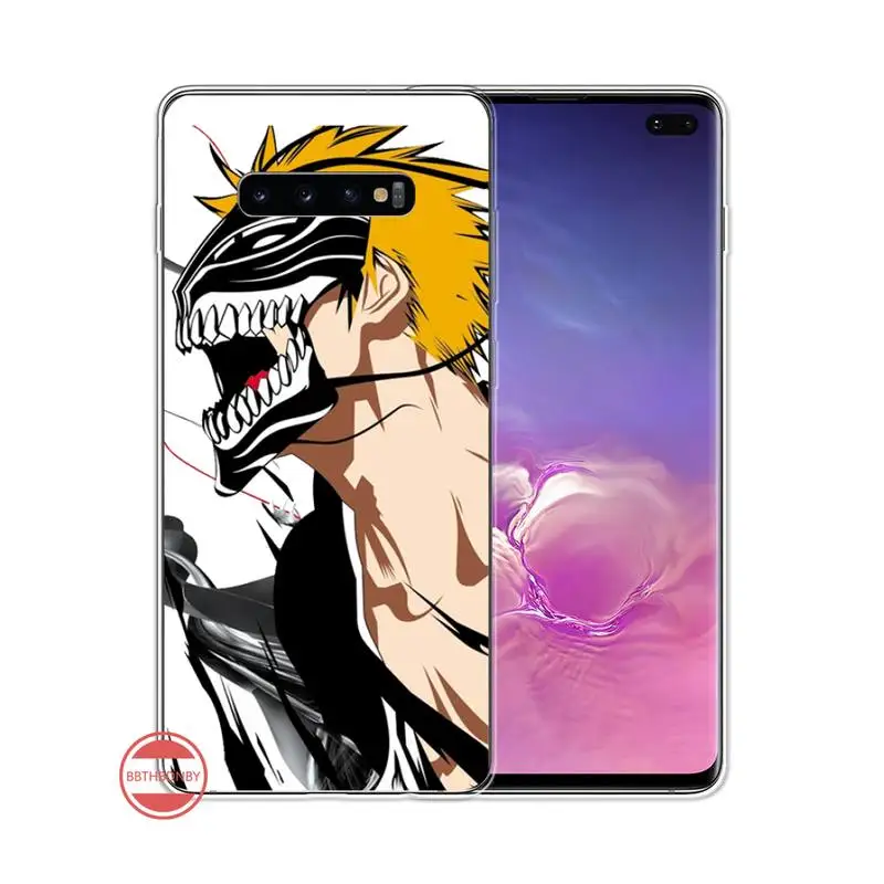 

Japanese Anime Bleach Phone Case For Samsung Galaxy S5 S6 S7 S8 S9 S10 S10e S20 edge plus lite
