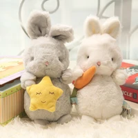 22cm30cm cute rabbit stuffed plush toys bunny animals toy doll baby accompany sleep toy kid pillow gifts for kids birthday gift