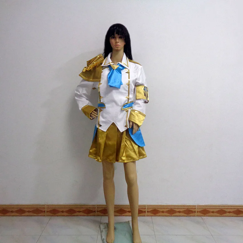 LOL Luxanna Battle Academy Prestige Lux Хэллоуин униформа наряд косплей костюм на заказ любой