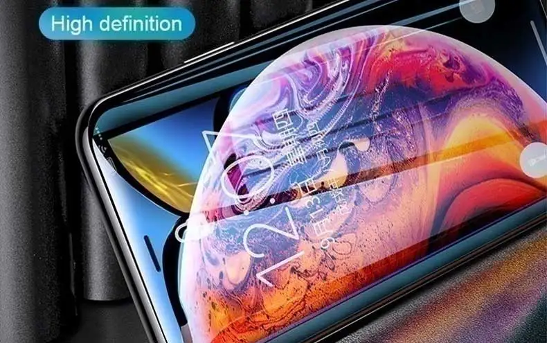 100D Защитное стекло для iPhone X XR 11 Pro Xs Max XS защита экрана полное покрытие для iPhone 7 6S 6 8 Plus Закаленное стекло пленка