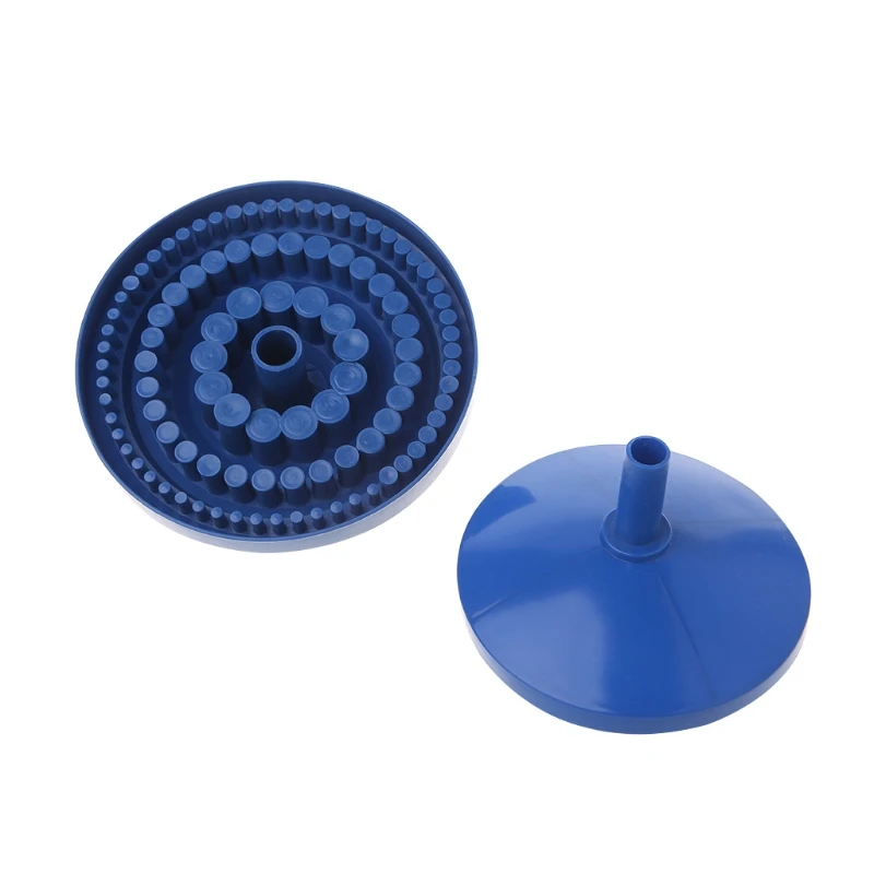 

Drill Bit Storage Case Stand Round Shape Hard Plastic Organizer 100Pcs Hole Tool Dropshipping